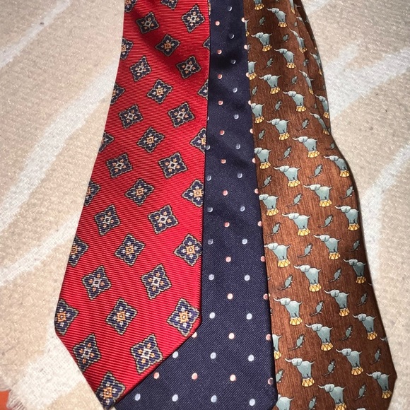 Authentic Hermes Neck Tie. Plus 8 other Ties. - Picture 12 of 16